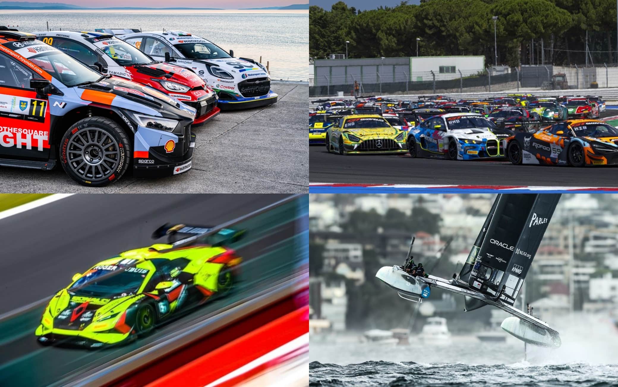 Weekend di motori su Sky: WRC, GTWC Europe, Lamborghini Super Trofeo e Sail GP. Gli orari