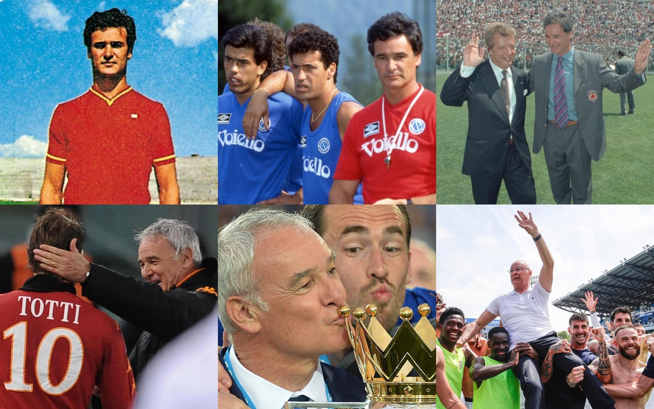 Arrivederci Roma: la carriera di Claudio Ranieri