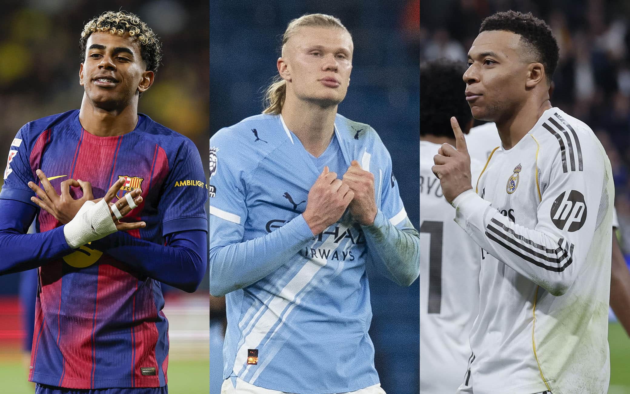 I calciatori più preziosi al mondo: Lamine Yamal in vetta con Haaland e Mbappé