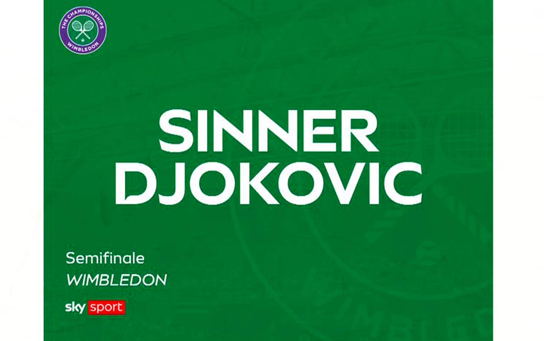 Sinner-Djokovic: highlights Wimbledon