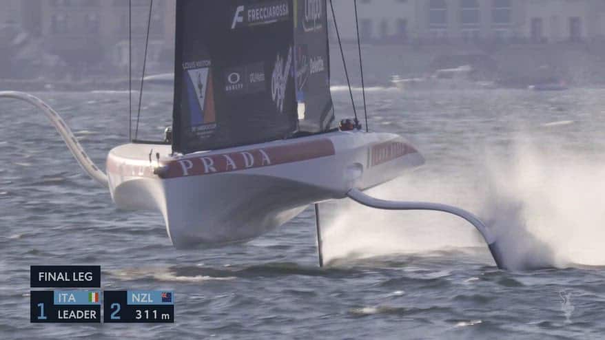 Luna Rossa batte New Zealand: highlights match race finale