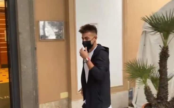 El Shaarawy a Villa Stuart per le visite mediche