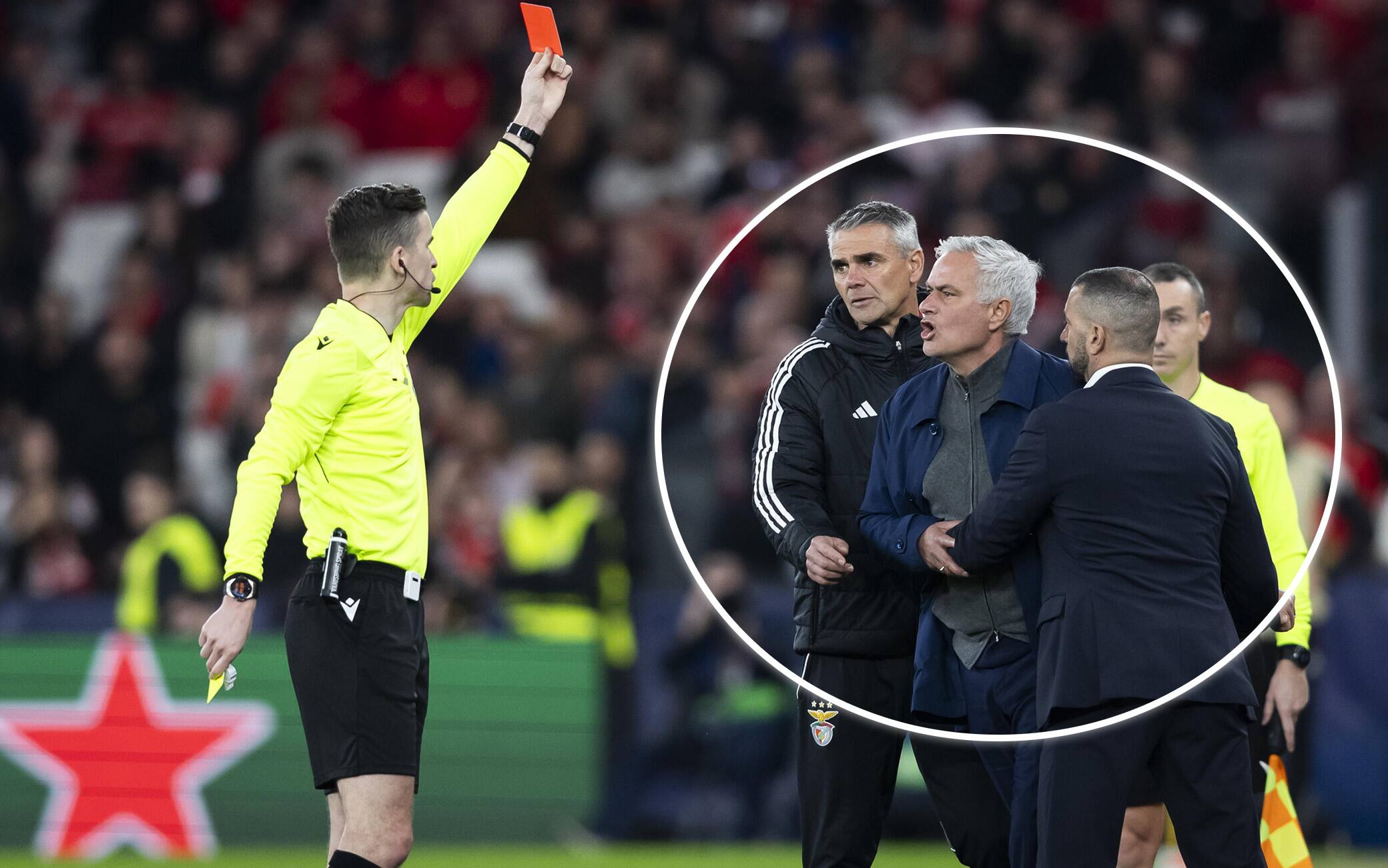 Mourinho espulso nel finale di Benfica Real Madrid: il video e cos'è successo