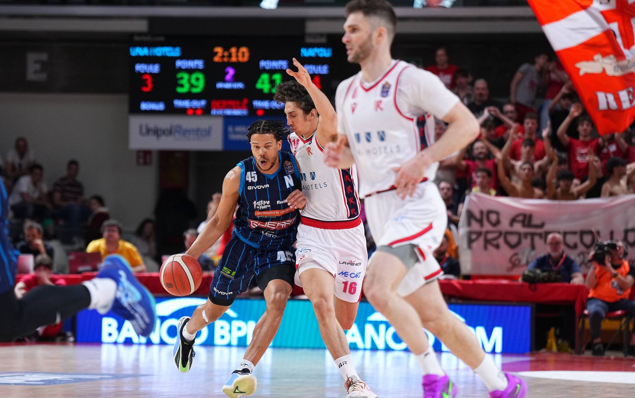 Reggio Emilia-Napoli 91-80: highlights LBA 