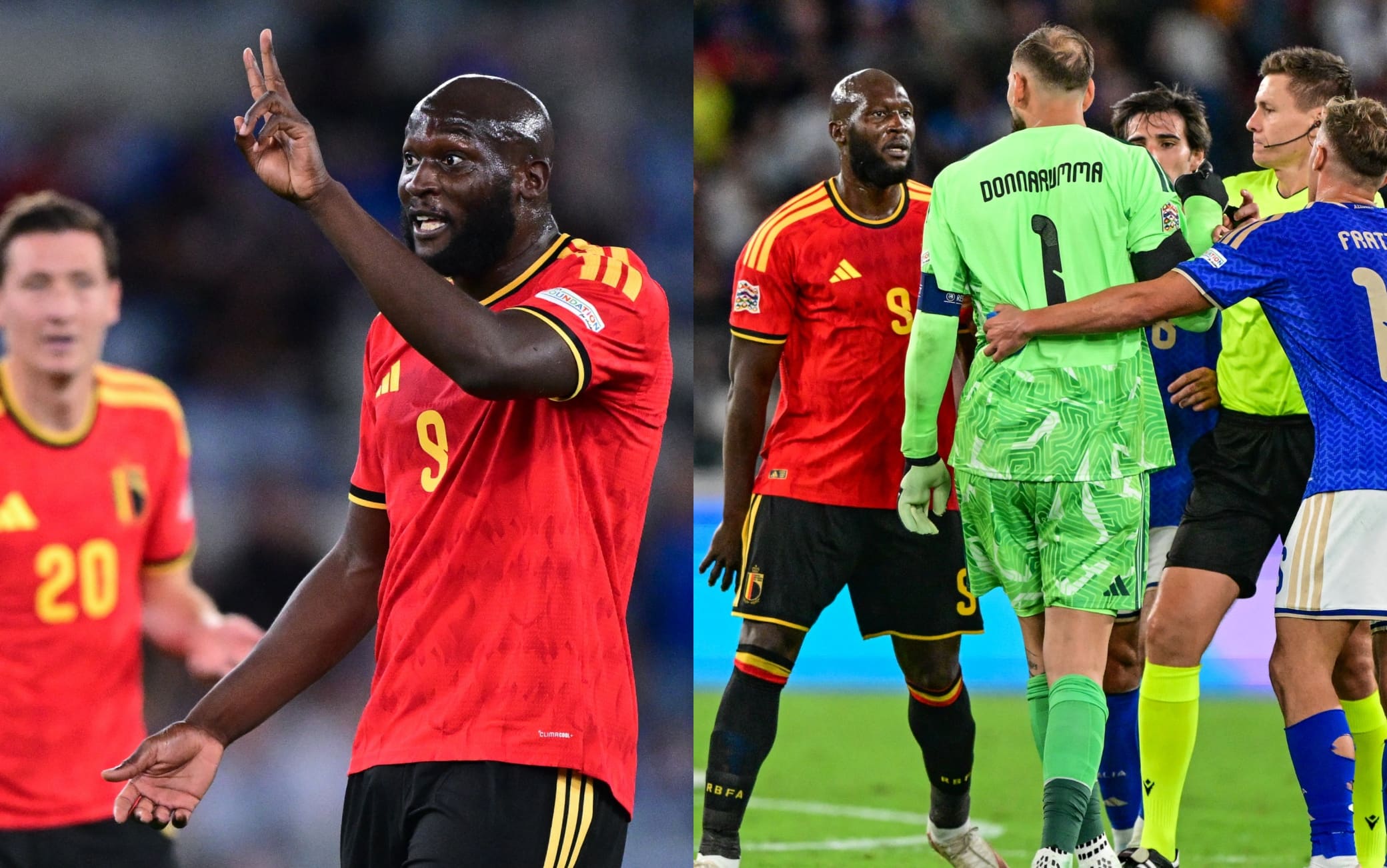 Donnarumma-Lukaku, cos'è successo dopo Italia-Belgio: provocazione e faccia a faccia