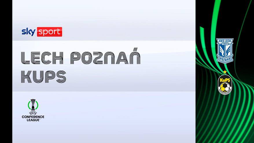 Lech Poznan-KuPS 1-0: gol e highlights