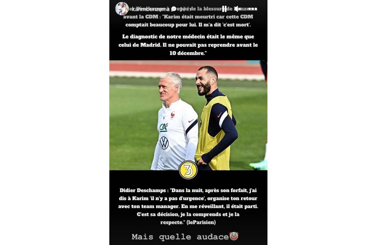 Polemica Benzema-Deschamps