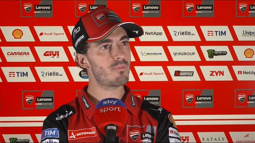 Bagnaia: "Ducati in vantaggio rispetto ad Aprilia ad Aragon"