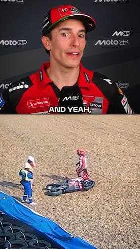 Test MotoGP: il VIDEO della caduta di Marquez nel day 2