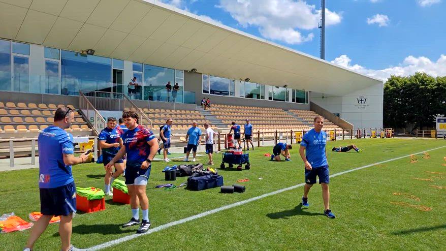 Nations Championship, primo allenamento per l'Italia