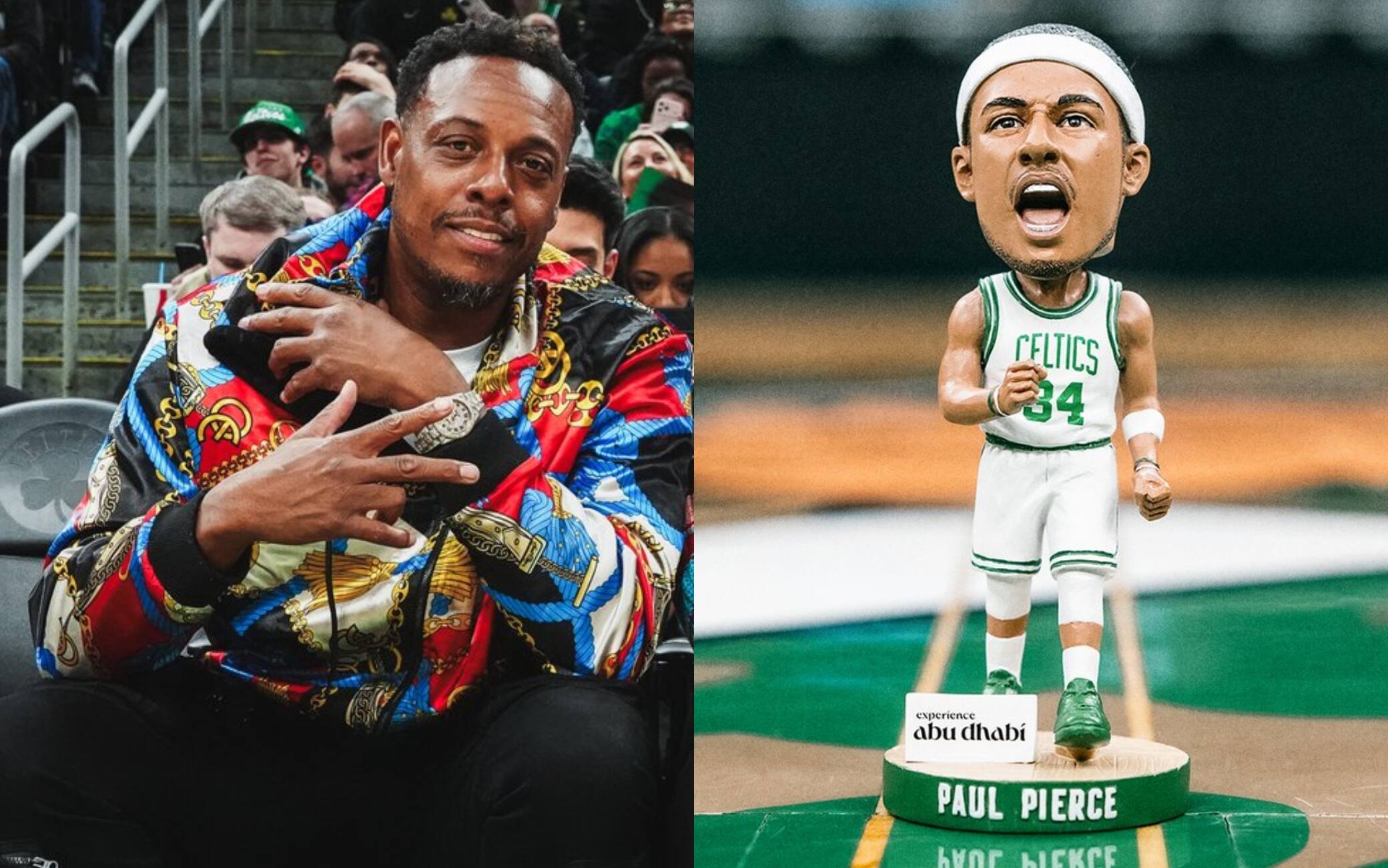 NBA, festa al TD Garden: Boston regala la 'bobblehead' di Pierce ai primi 5.000 tifosi