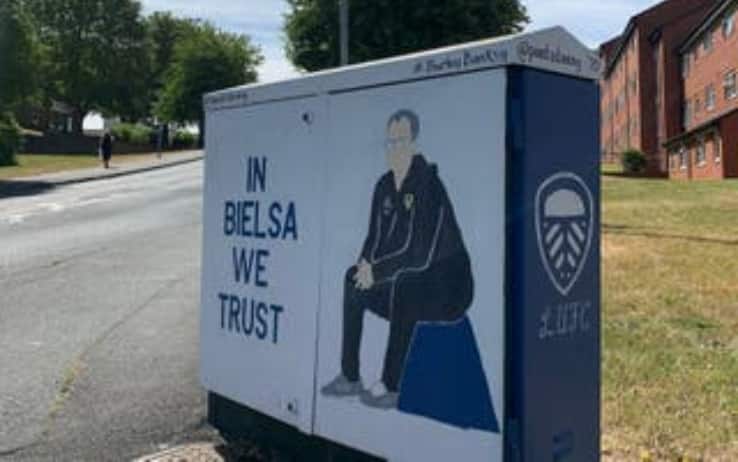 Leeds Bielsa murale