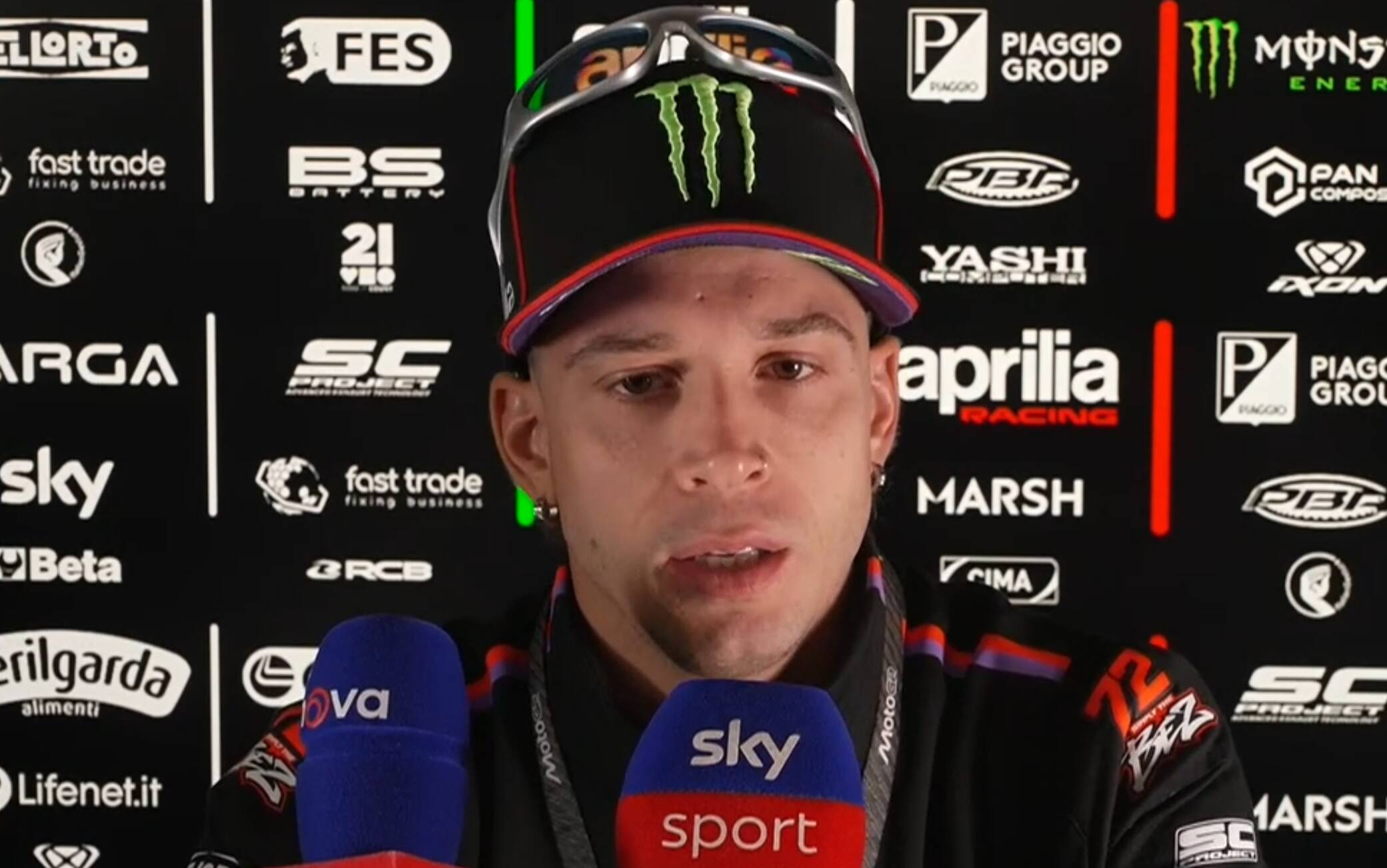 Bezzecchi prima del GP Germania: "Non sto ancora benissimo, mi aspetto di soffrire"