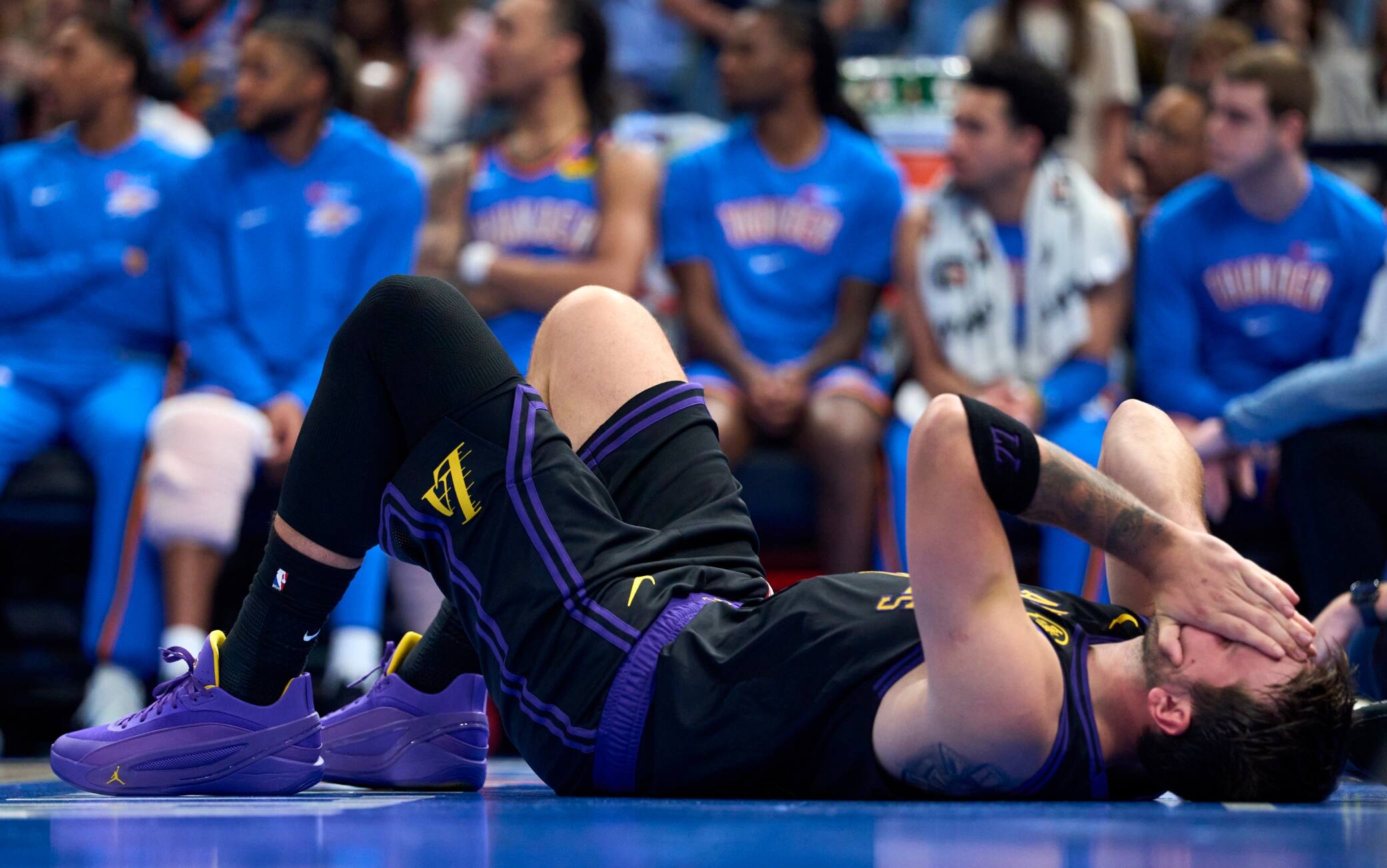 NBA, infortunio Doncic: lesione di secondo grado, regular season finita