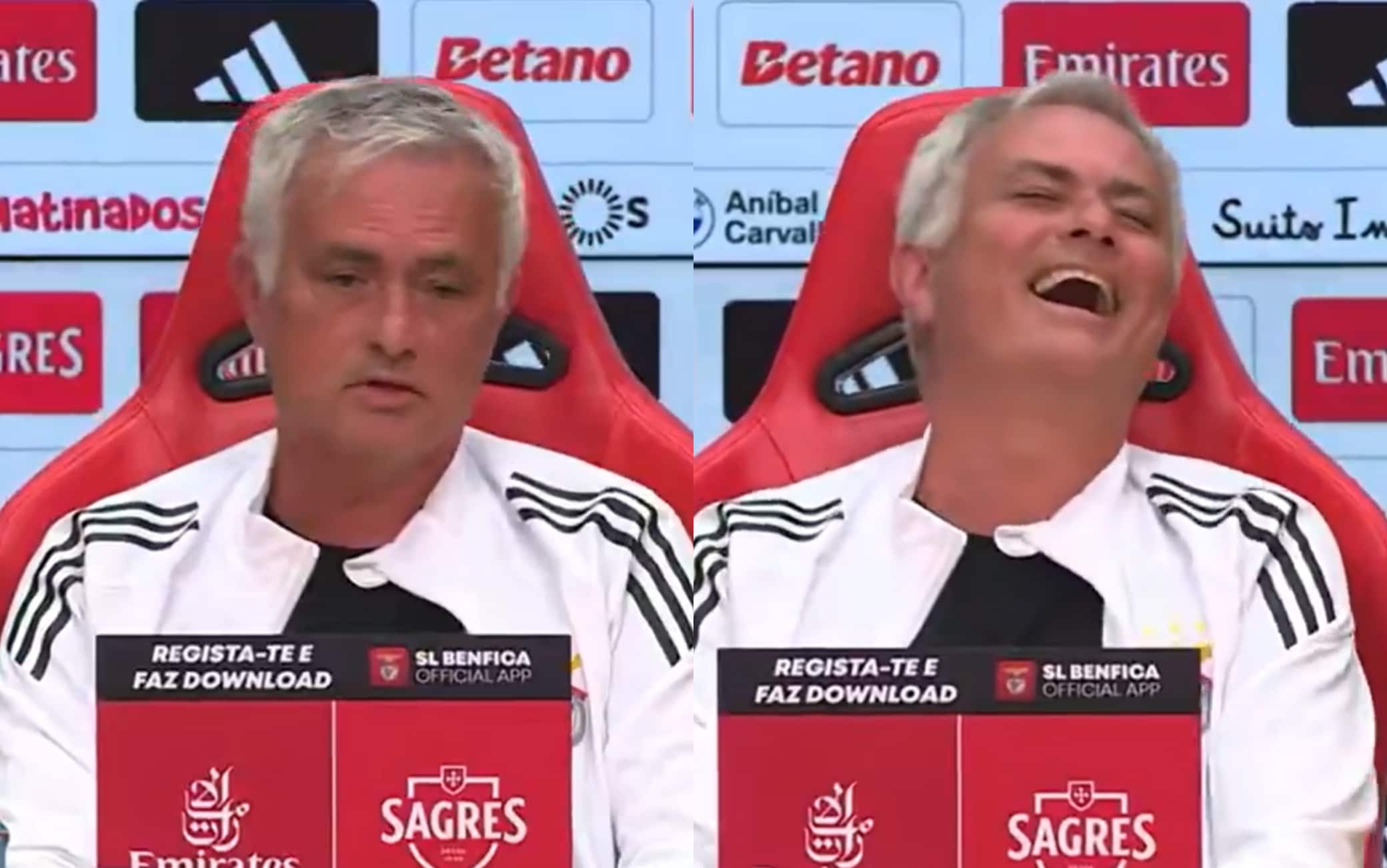 "Nessuno mi vuole": la battuta del cronista che fa piegare Mourinho dalle risate. VIDEO