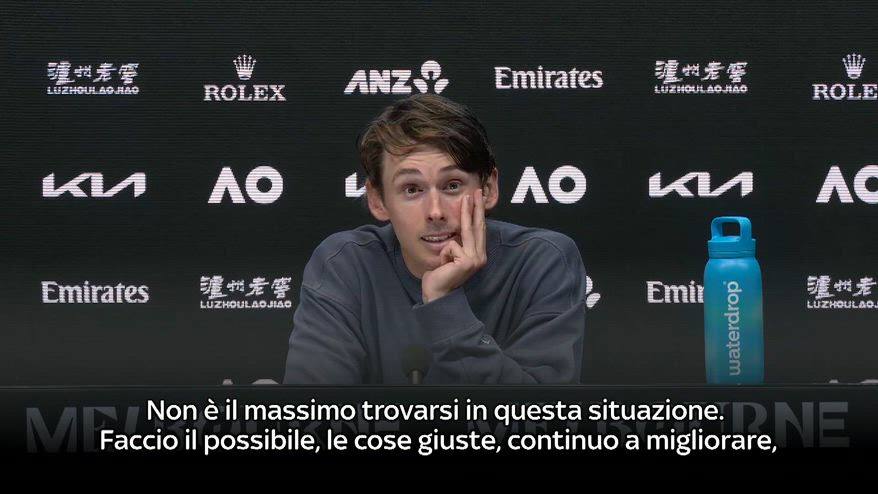 De Minaur: "Dopo sconfitte così mi sento sempre svuotato"