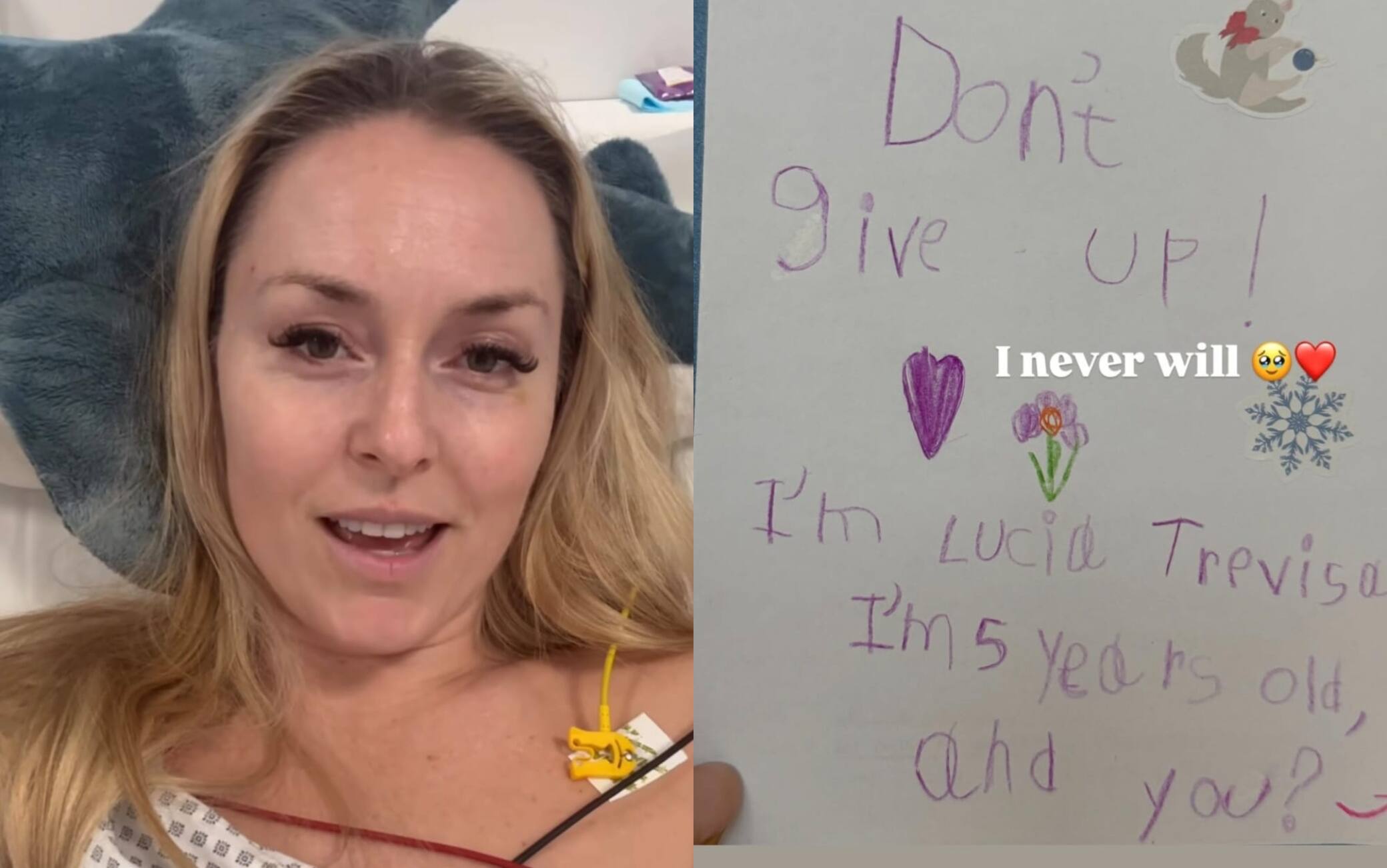 Lindsey Vonn, video dopo l'incidente a Milano-Cortina: "Domani nuova operazione"