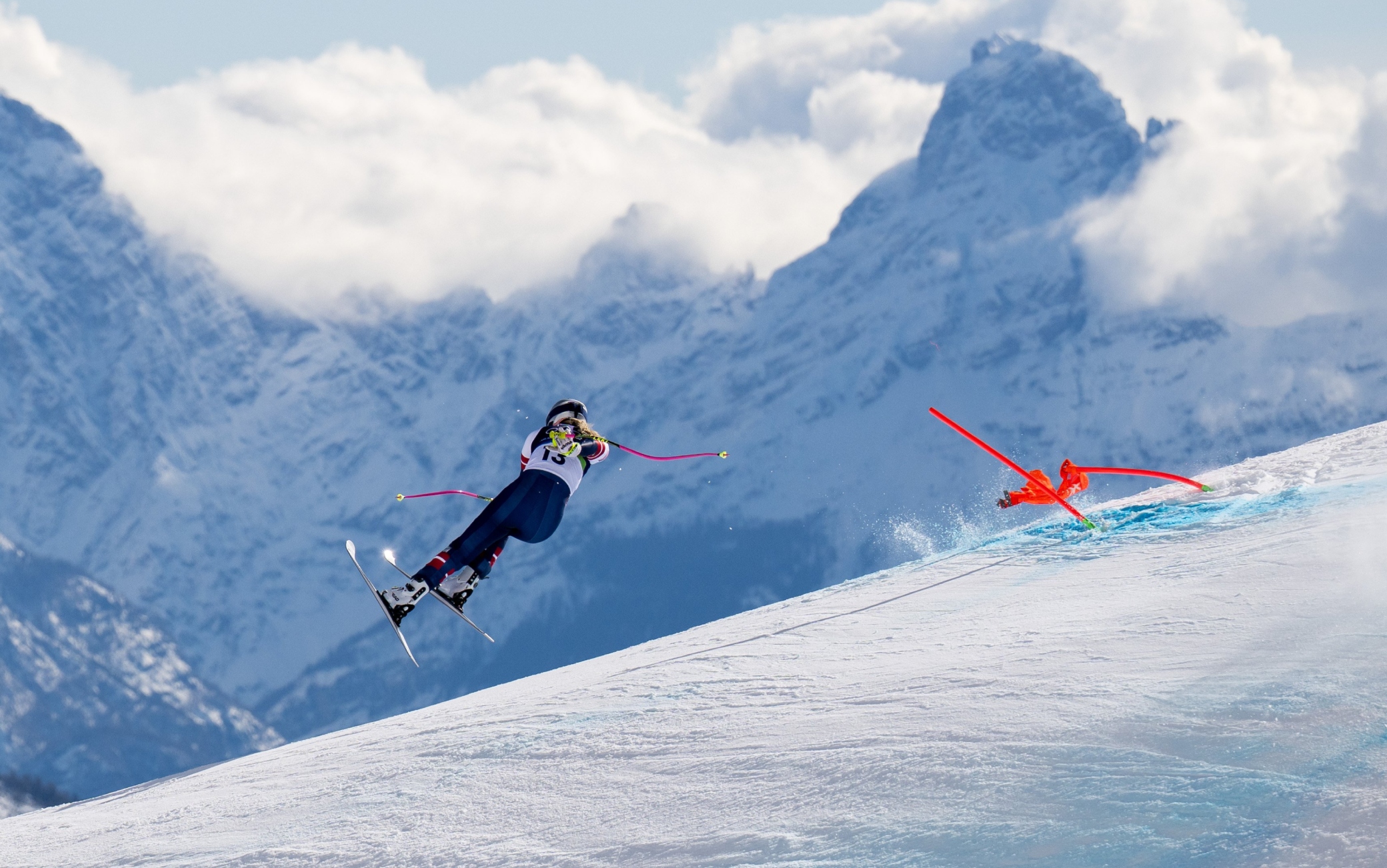 Lindsey Vonn, caduta e condizioni dopo infortunio alle Olimpiadi. FOTO ...