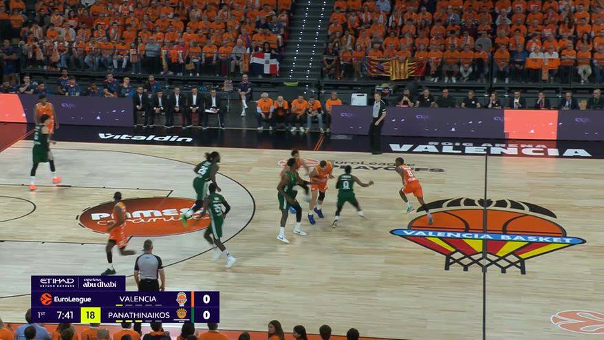 Valencia-Panathinaikos gara-5 81-64: highlights Eurolega