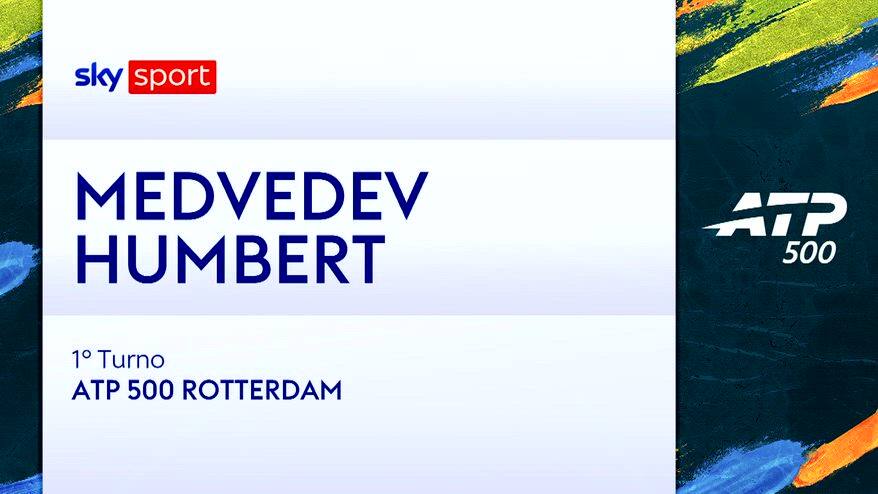 Medvedev-Humbert: highlights Atp Rotterdam