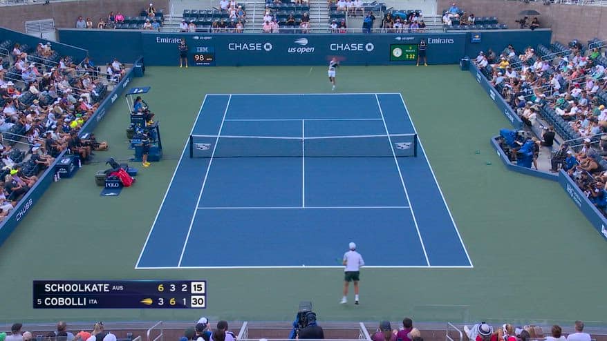 Cobolli magico a New York: il tweener beffa Schoolkate