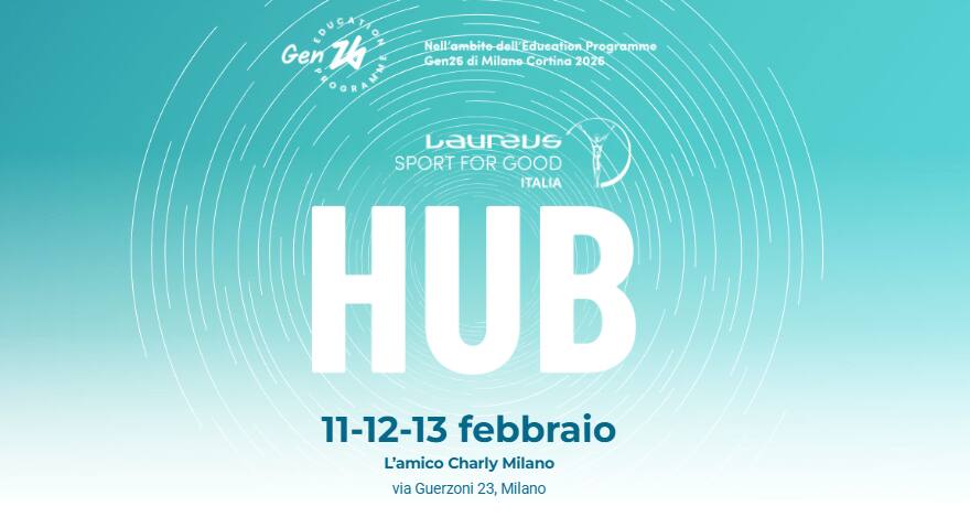 Hub Laureus, tre giorni di incontri per il Programma Education Gen26 dell'Olimpiade
