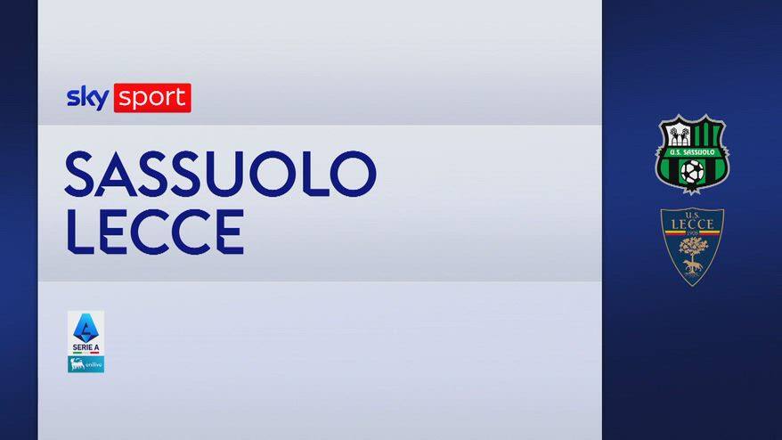 Sassuolo-Lecce 2-3: gol e highlights