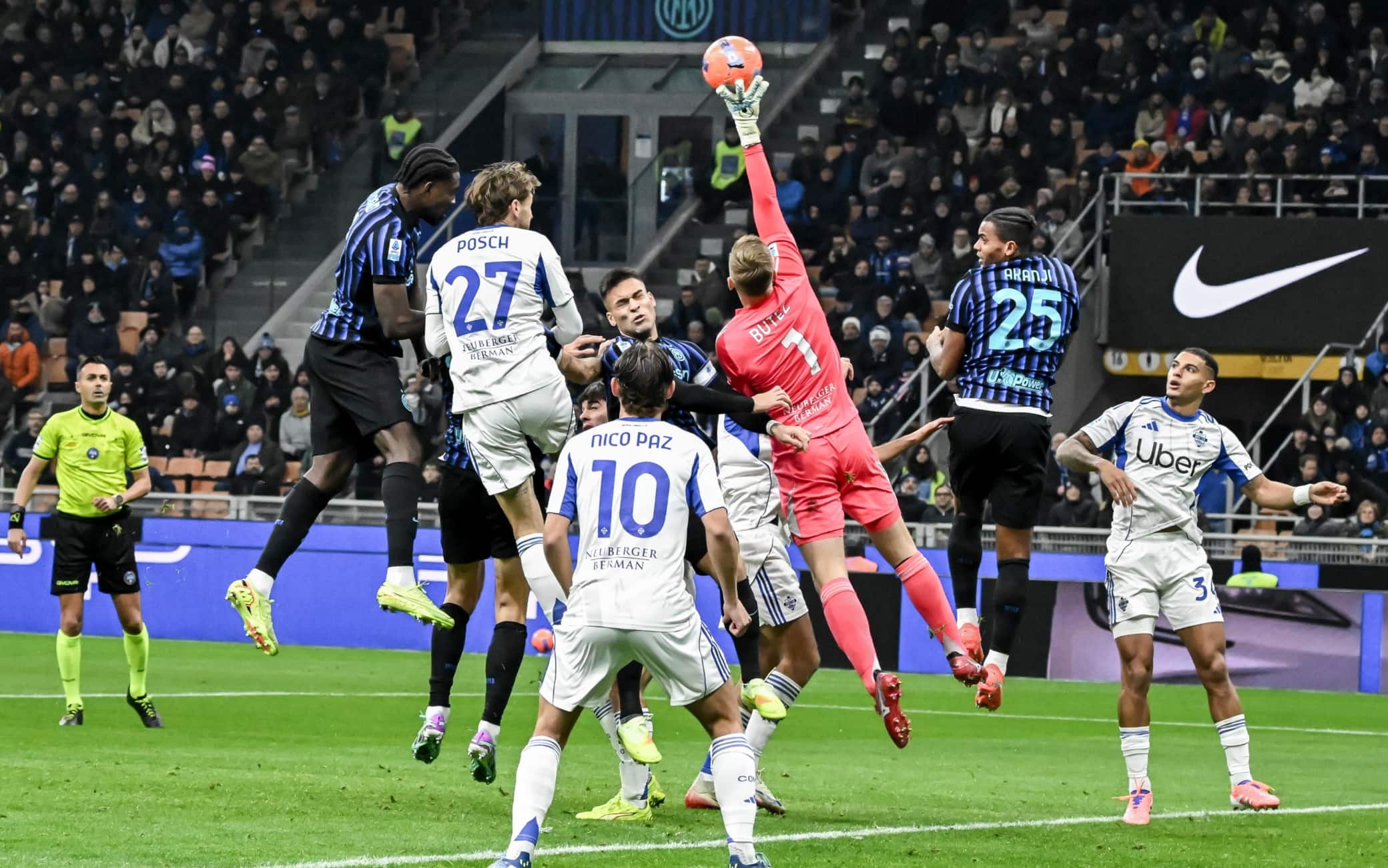 Il primo tempo di Inter-Como