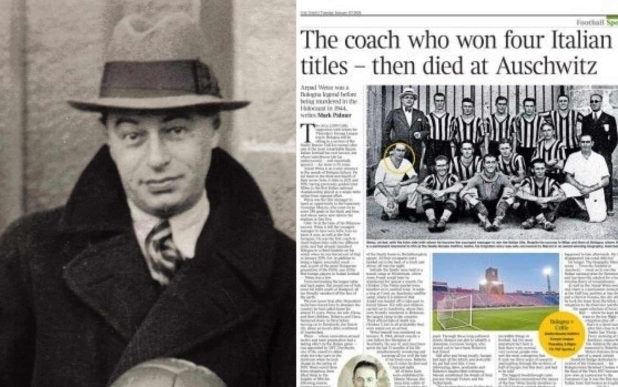Il Times celebra la storia di Arpad Weisz, raccontata a Sky da Matteo Marani