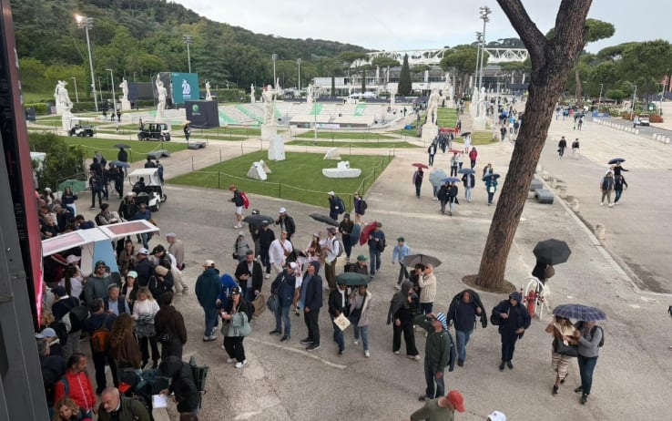 Pioggia Foro Italico