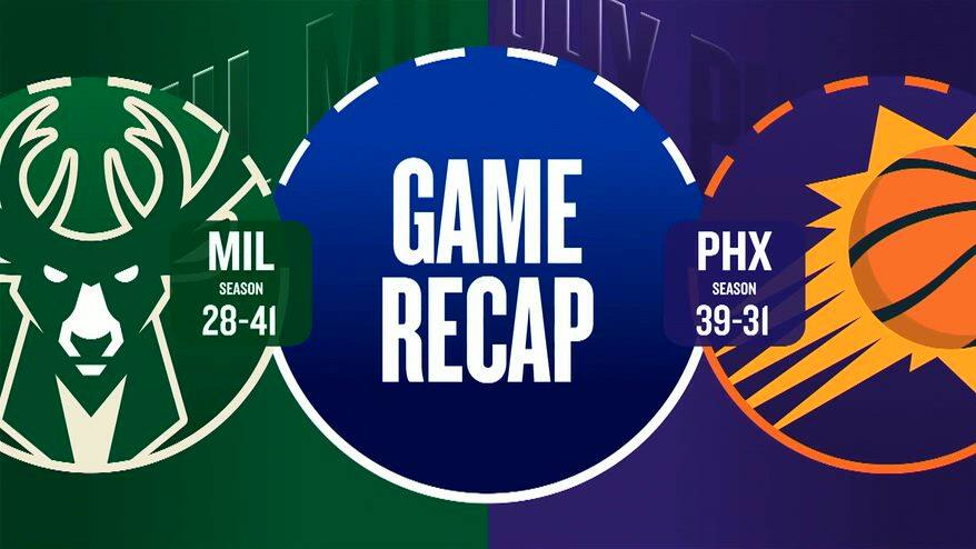 NBA Highlights: Phoenix-Milwaukee 105-108
