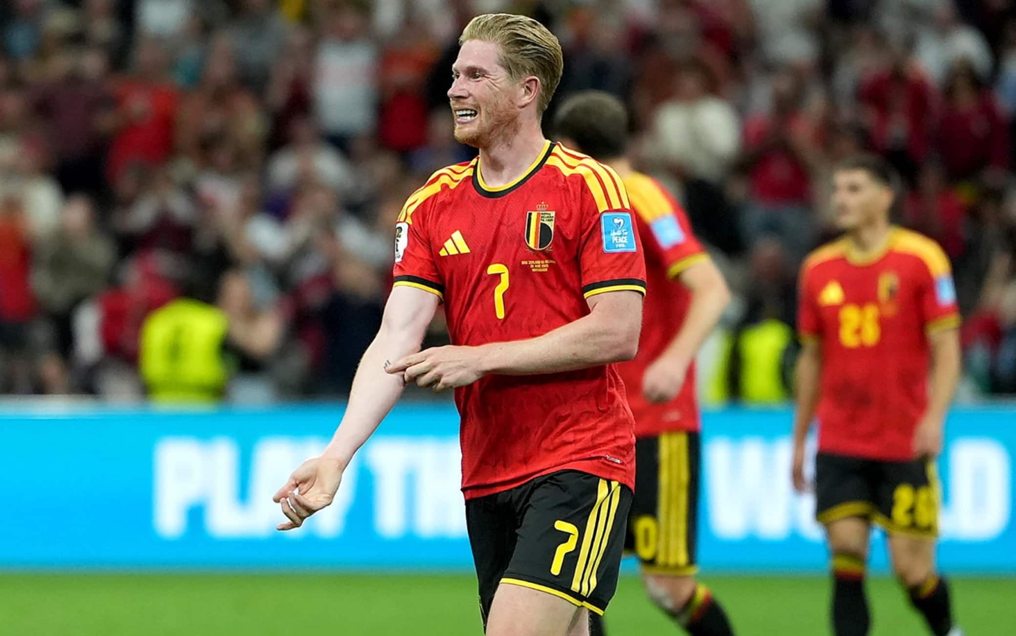 Nuova Zelanda-Belgio 1-5: gol di De Bruyne, Lukaku e Saelemaekers, doppietta di Trossard