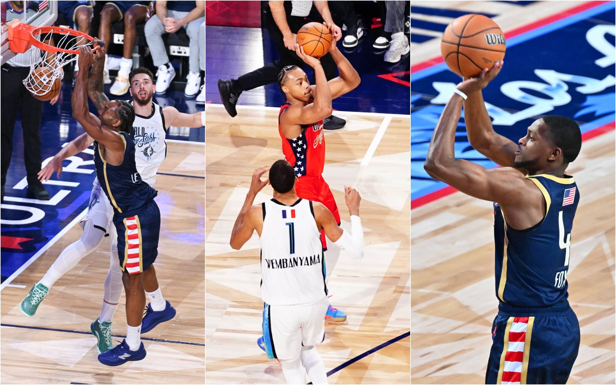 NBA All-Star Game: Kawhi, Fox e Barnes guidano la top 5 della notte delle stelle. VIDEO