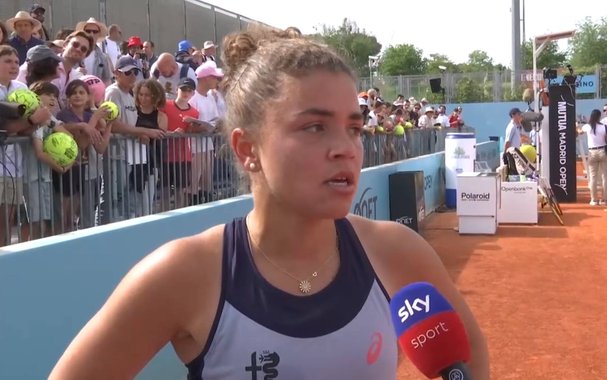 Madrid Open, Paolini: "Sono riuscita a superare le difficoltà". VIDEO