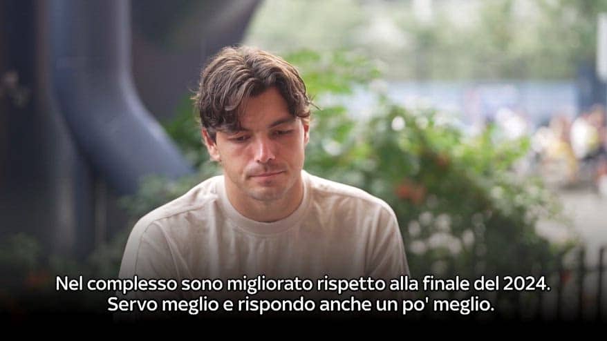 Fritz: "Sono migliorato rispetto alla finale del 2024"