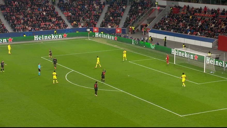 Bayer Leverkusen-Villarreal 3-0: gol e highlights