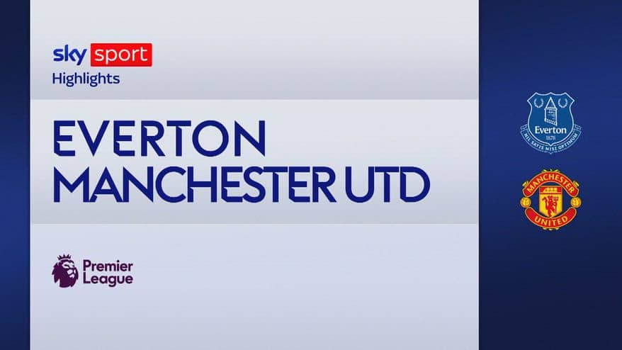 Everton-Manchester United 0-1: gol e highlights