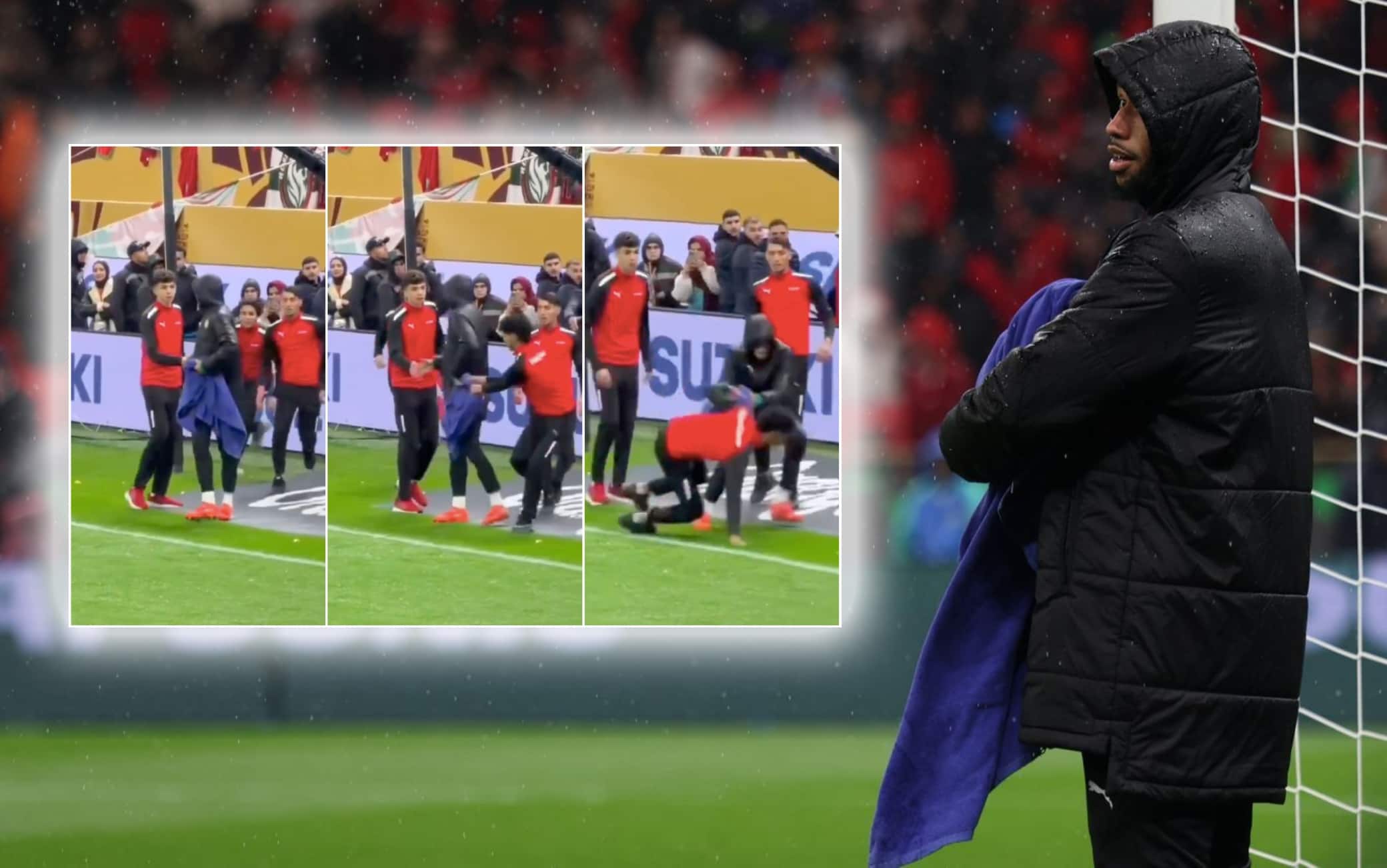 La surreale lotta per l'asciugamano di Mendy nella finale di Coppa d'Africa