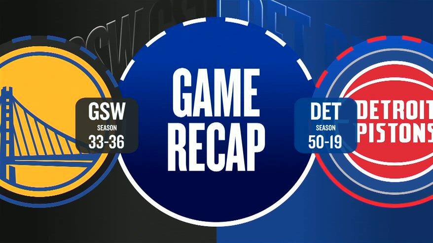 NBA Highlights: Detroit-Golden State 115-101