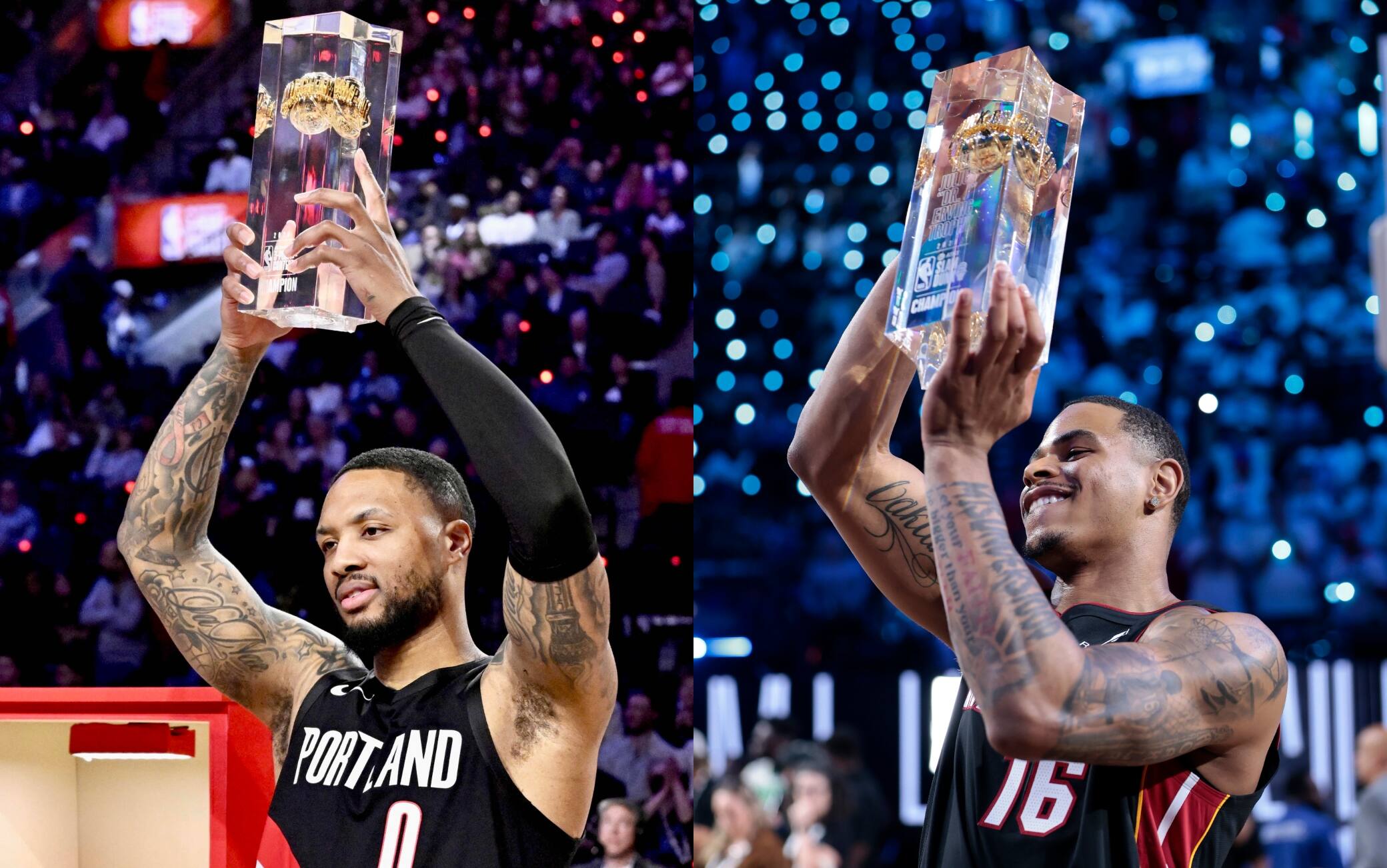 NBA, Lillard e Johnson rubano la scena: l'All-Star Saturday è tutto loro. LE FOTO
