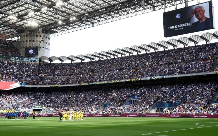 Il tributo di San Siro a Beccalossi