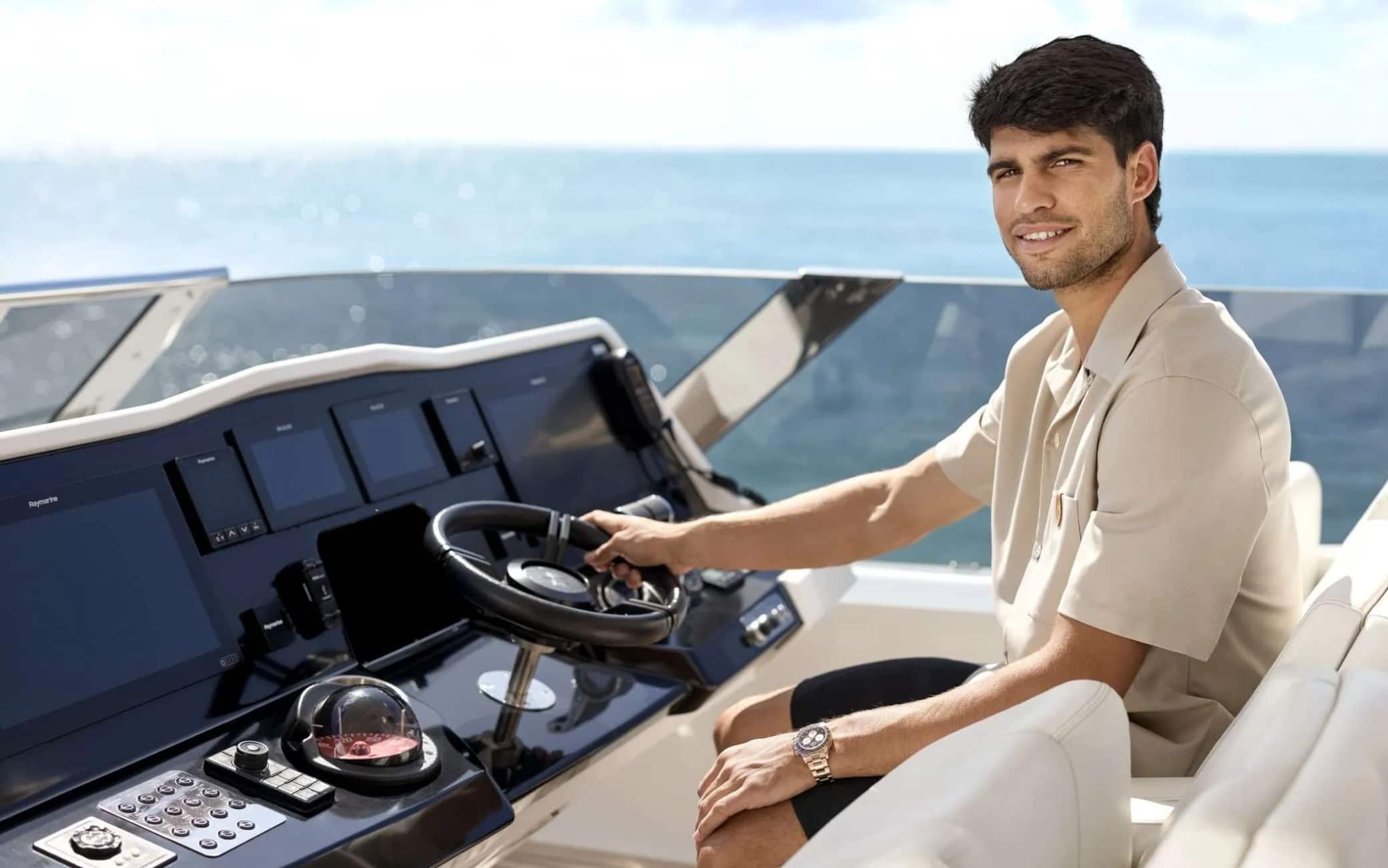Carlos Alcaraz si regala un nuovo yacht da 9 milioni di euro