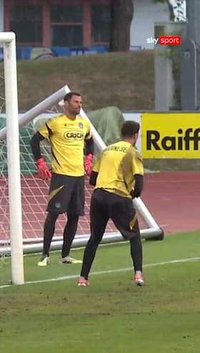 José Alberto Sebastiani in ritiro con l'Udinese dei grandi