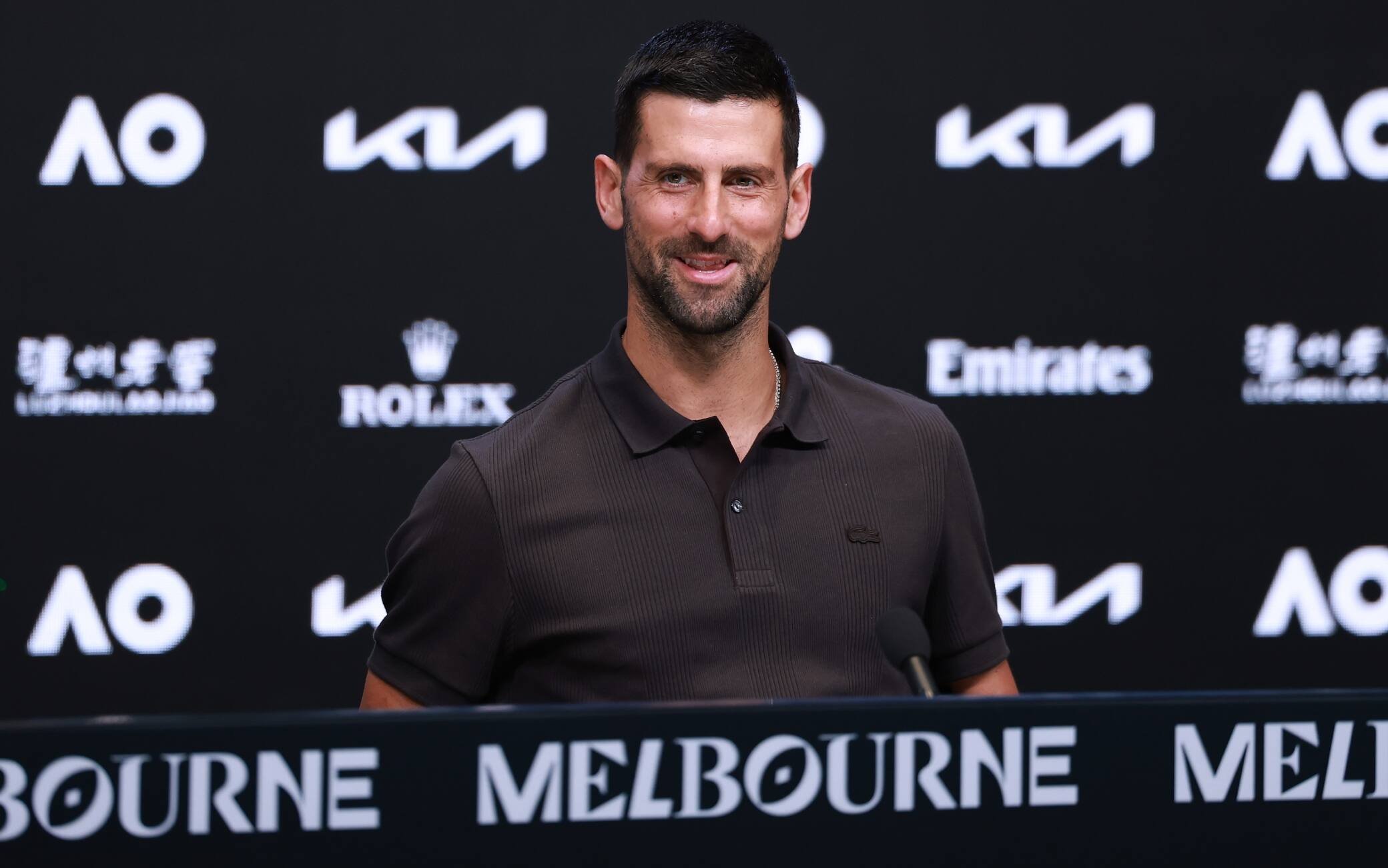 Djokovic prima degli Australian Open: "Il ritiro non è tra i miei pensieri"