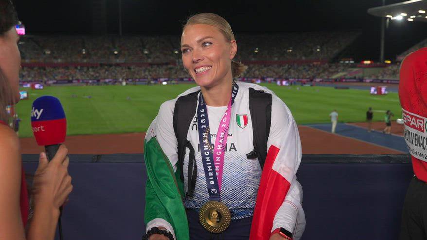 Derkach: "L'atletica mi fa sentire ancora una bambina"
