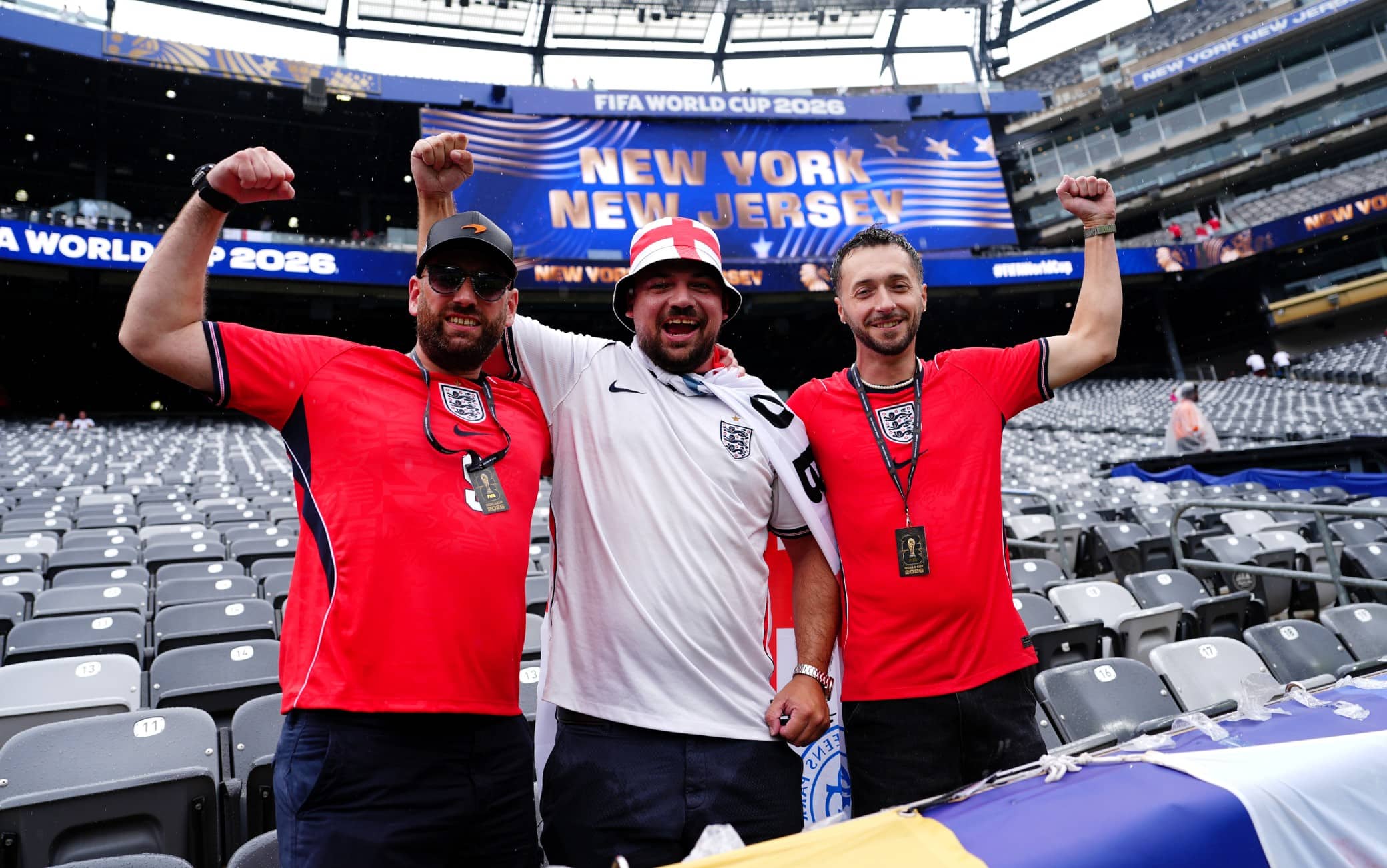 Tifosi inglesi già pronti a New York