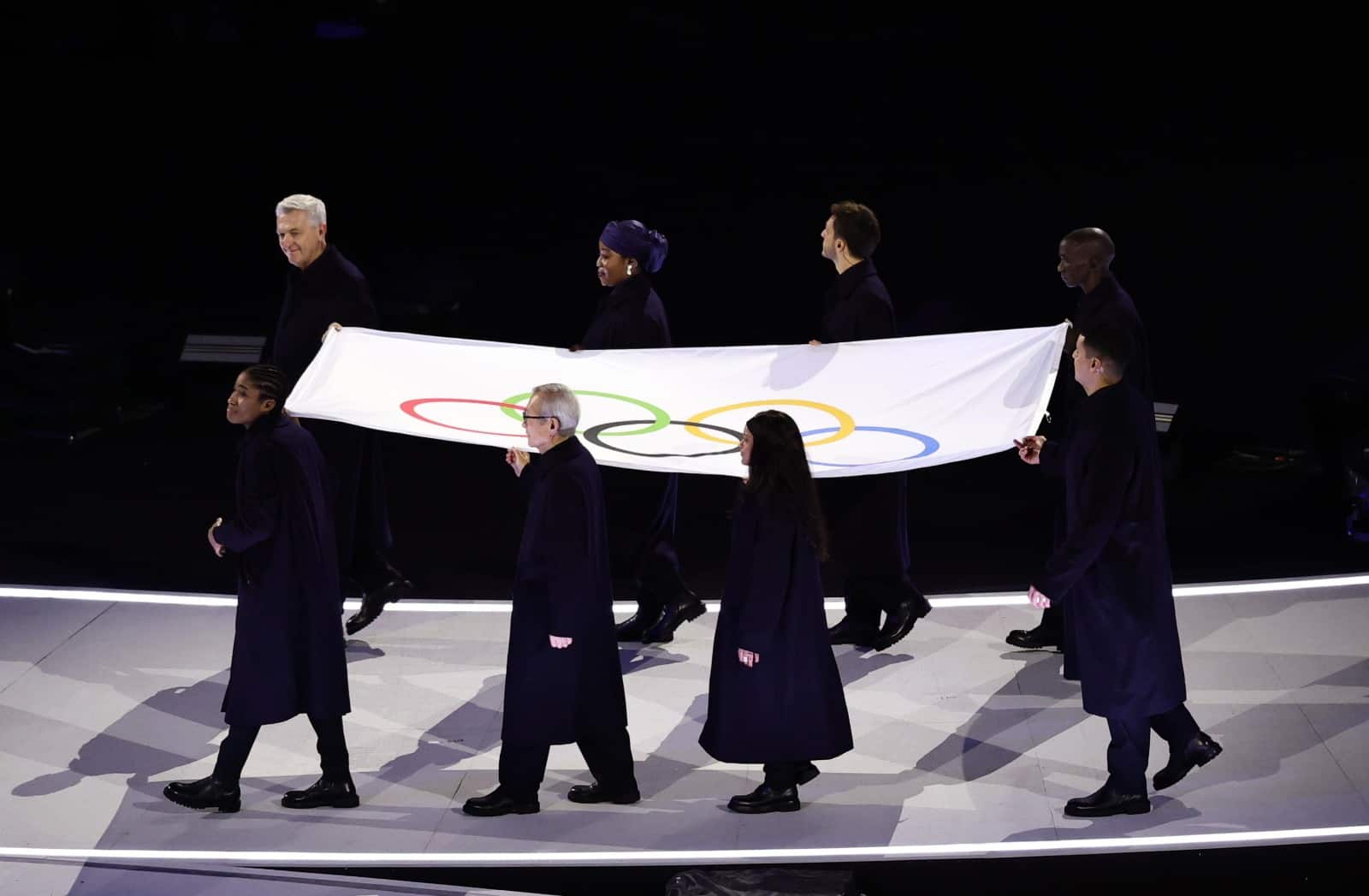 La bandiera olimpica