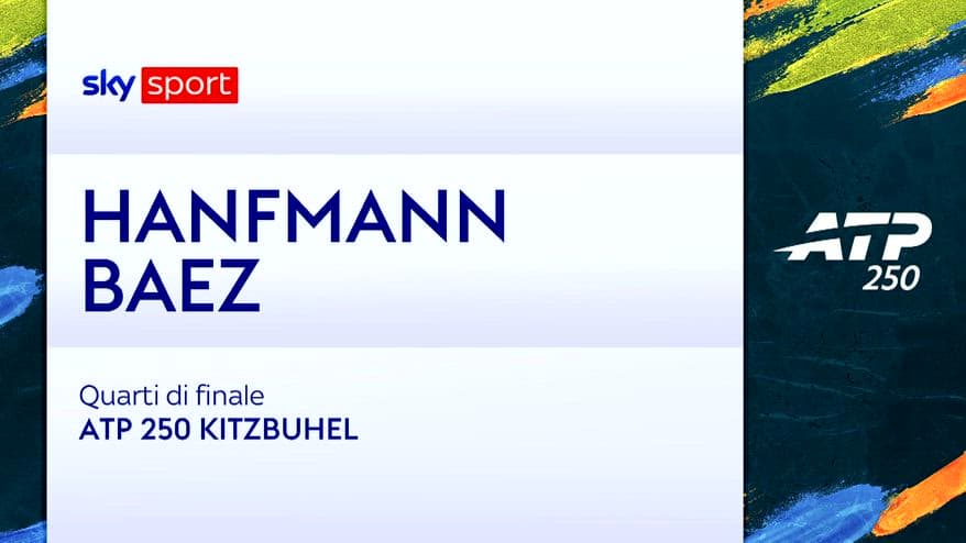 Hanfmann-Baez: highlights Atp Kitzbuhel