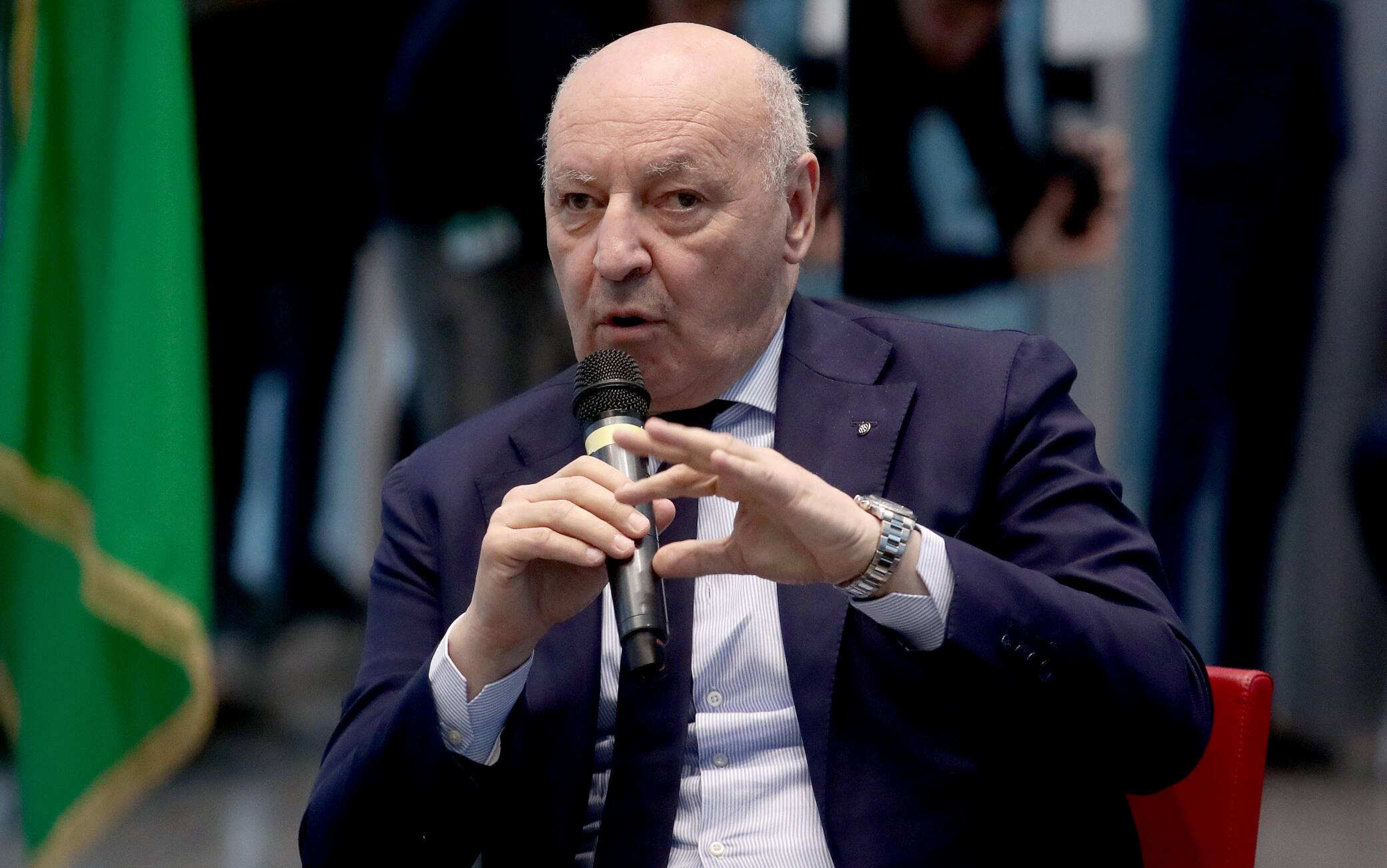 Inter, la conferenza stampa di Marotta LIVE dal Festival della Serie A