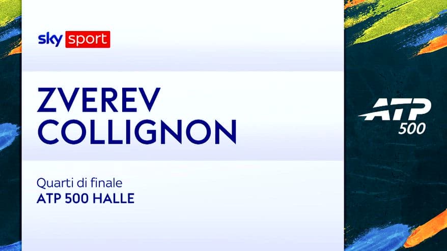 Zverev-Collignon: highlights Atp Halle. VIDEO